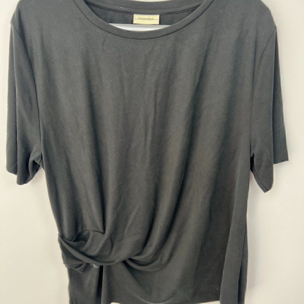 𝅺NWOT Malene Birger, Top with knot, Size L - Picture 2 of 5